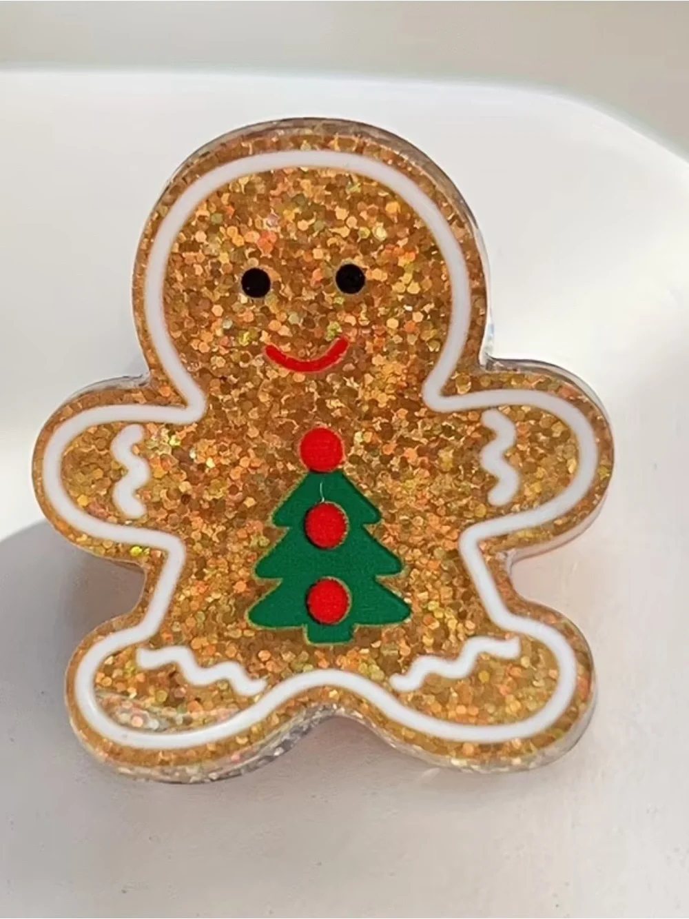 Festive Christmas hair clip set of 5 kids new